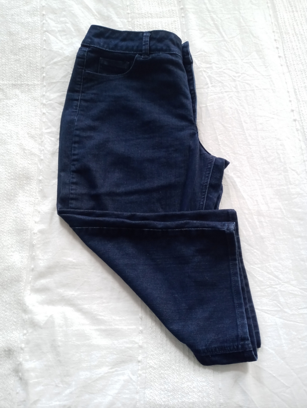 EUC Riders by Lee Women's Blue Capri Jeans, Size 16 Medium